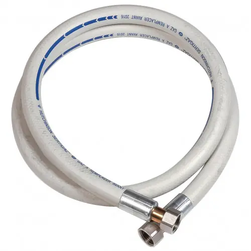 Promotion Saisonnière Tuyau caoutchouc gaz naturel, garantie 10 ans, H.100 cm GAZINOX – GAZINOX