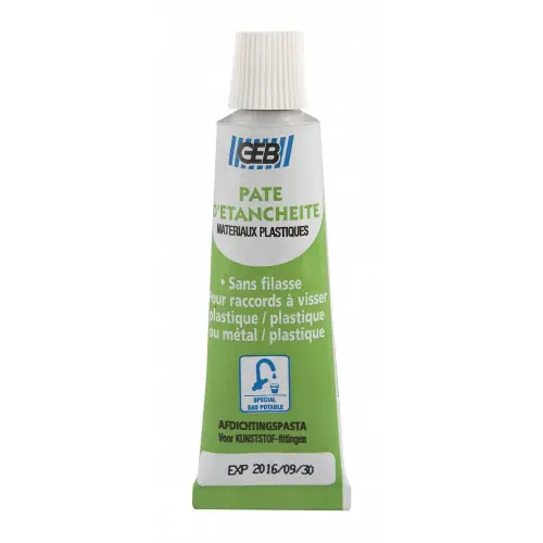 Pâte d‘étanchéité eau potable 20 ml GEB – GEB Réduction