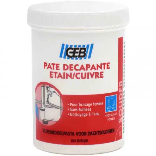 Acheter En Ligne Pate décapant étain/cuivre – 150ml – GEB