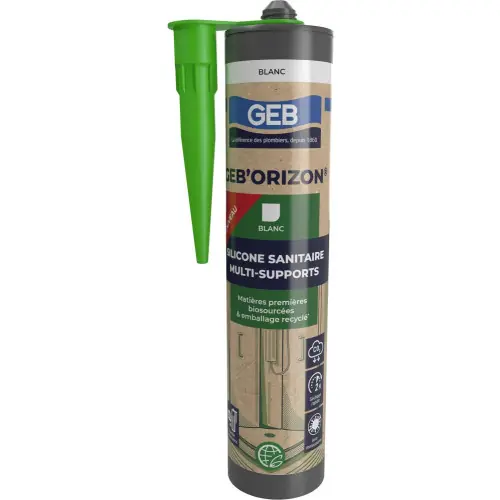 Silicone d‘étanchéité 890950 GEB blanc, 310 ml – GEB Retour Gratuit