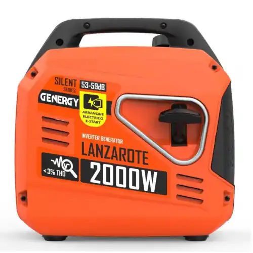Groupe électrogène inverter LANZAROTE II – 2000 W – 230 V – 4L – Genergy Seulement Aujourd&rsquo;hui
