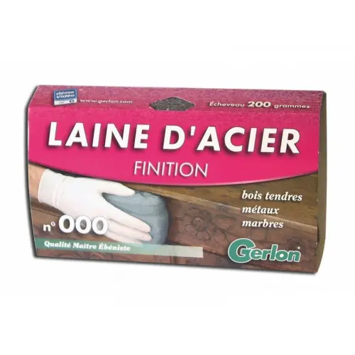 Offre Exclusive Laine D‘Acier De Finition Gerlon N°000, 200 G – GERLON