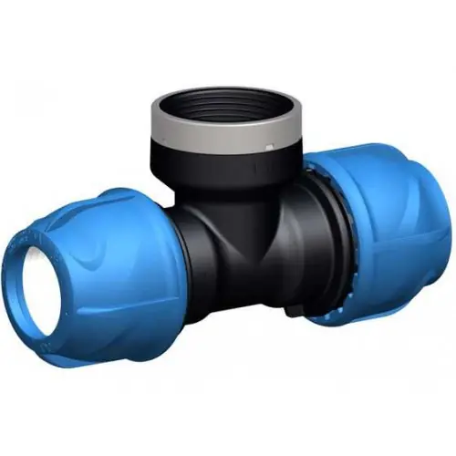 Authentique Té de transition 90° – iJoint – Ø 25 mm taraudage femelle 1/2&Prime; – GF Piping Systems