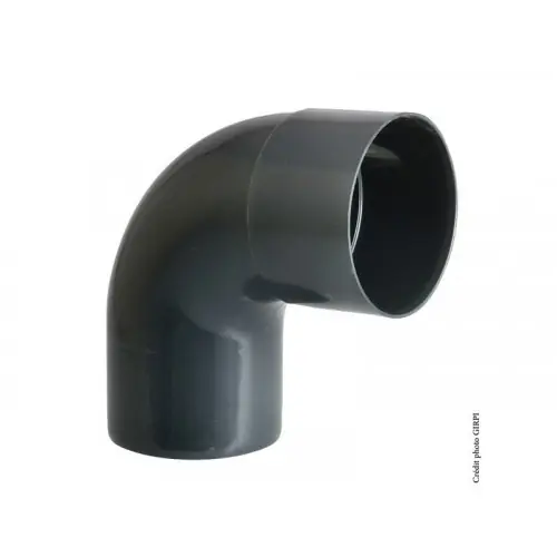Coude 87.3° mâle / femelle pvc – GIRPI Meilleur Choix
