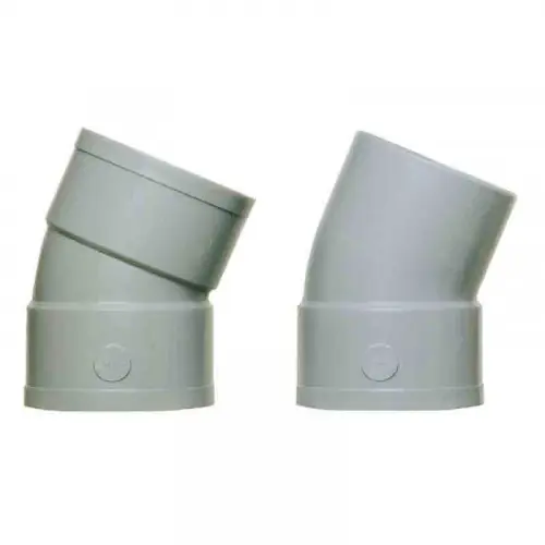 Acheter Direct Coude d‘évacuation à 22°30 mâle/femelle Ø 100 mm – GIRPI