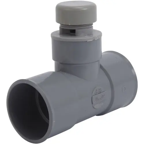 Offre Du Jour Té antivide en pvc à coller, femelle / femelle, D.40 - GIRPI