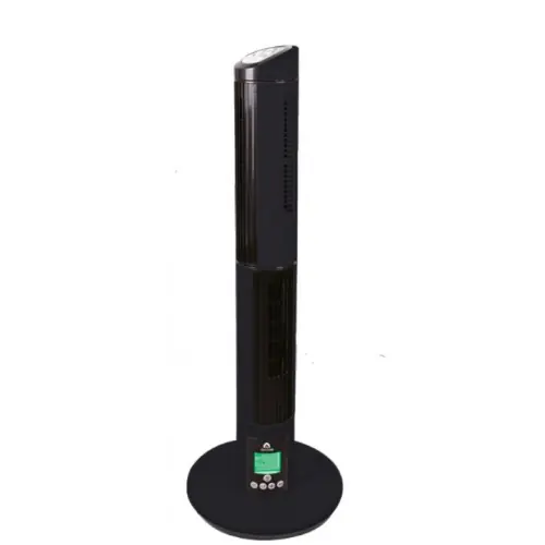 Ventilateur colonne Total 2 Noir – 25W – 2 turbines 500m3h – Noir – Glaziar Livraison Express