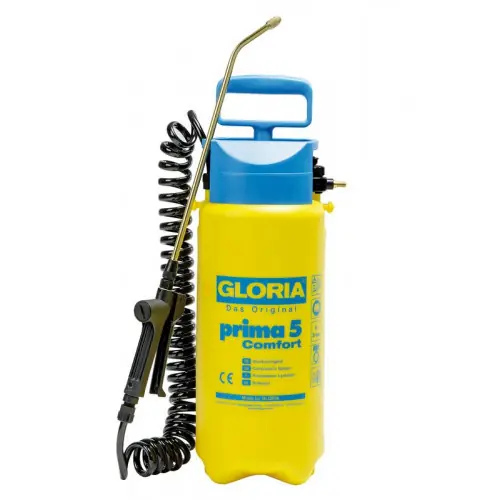 Nouvel Arrivage Pulvérisateur à pression Prima 5 Comfort avec tuyau spirale 2,5m – 5L – Gloria