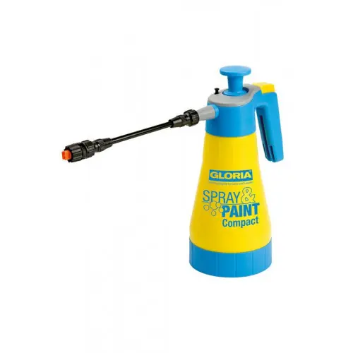 Dernier Modèle Pulvérisateur Spray&Paint Compact pour peintures, lasures et huiles – 1,25 L – Gloria