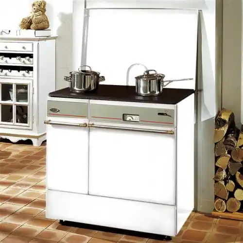 Bon Plan Cuisinière à bois Arpège – Largeur 85 cm – 450 m3 – 10,5 KW – Rdt 74,9% – Godin