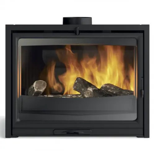 Insert – foyer à bois Modane 75-F turbine Ø 180 mm 10 kW – Godin Bon Marché