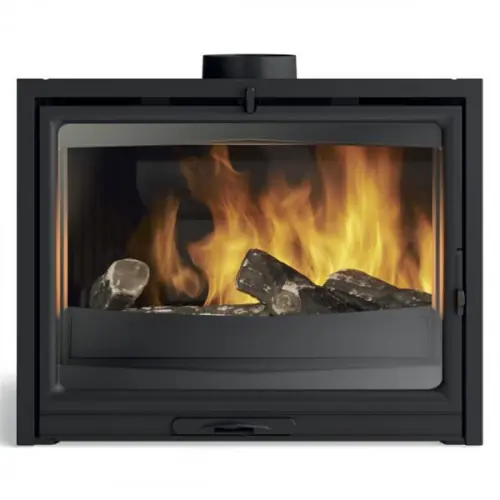 Insert – foyer à bois Modane 85-F turbine Ø 180 mm 12,5 kW – Godin Promotion Saisonnière