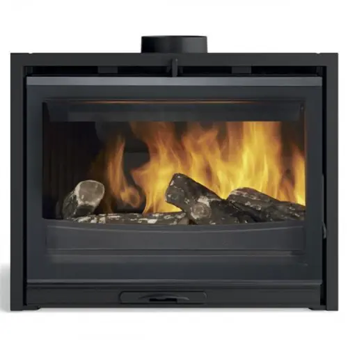 Quantité Limitée Insert – foyer à bois Modane 85-V Ø 180 mm 12,5 kW – Godin