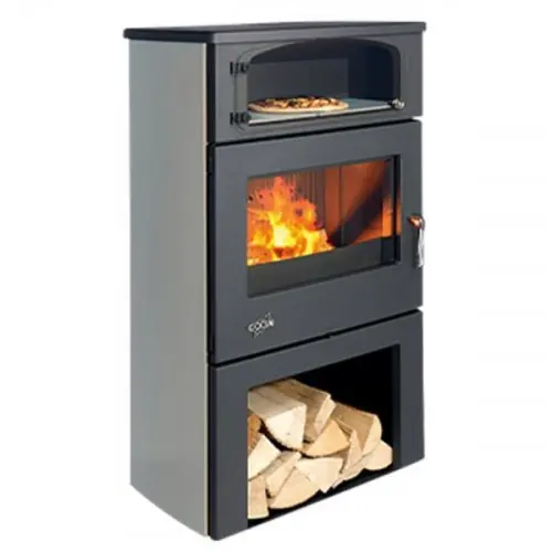 Poêle à bois – 362115CGRISARG – Godin Prix Choc