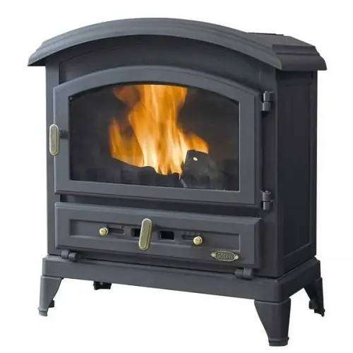 Offre Du Jour Poêle à bois Canadien – anthracite 9 kW – Godin