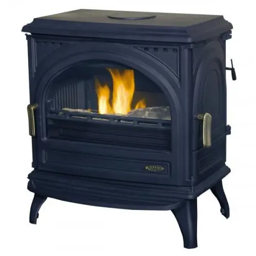 Poêle à bois Petit Carvin – anthracite 8 kW – Godin Jusqu&rsquo;à Épuisement Des Stocks