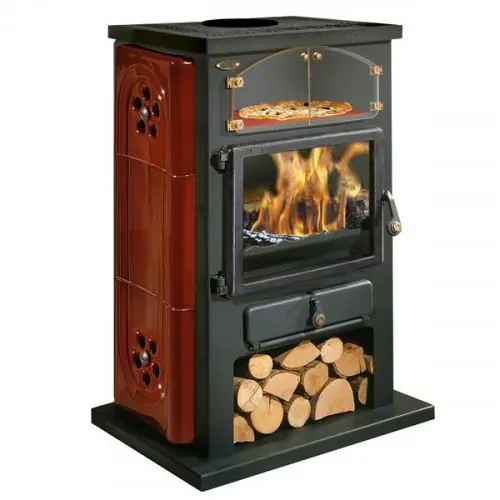 Soldes Poêle à bois vintage – 350104KBORDBRILL – Godin