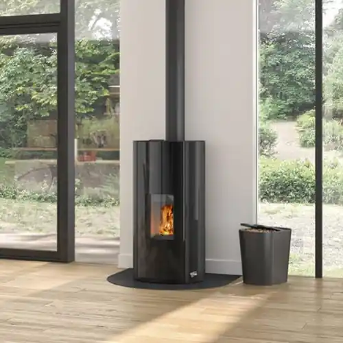 Expédié Aujourd&rsquo;hui Poêle à granulés Estray9 – électronique 9,1 kW – Godin