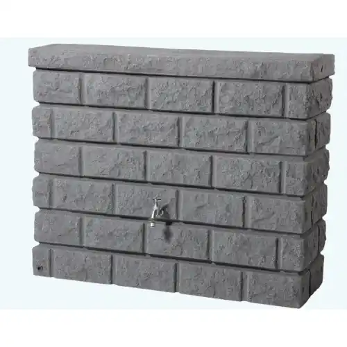 Cuve décorative MUR ROCKY – 400L – Gris granite – GRAF Offre Exclusive