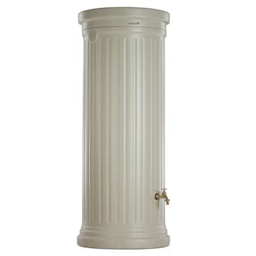 Récupérateur d‘eau colonne romaine cylindrique sable 1000 L - GRAF Vente Directe