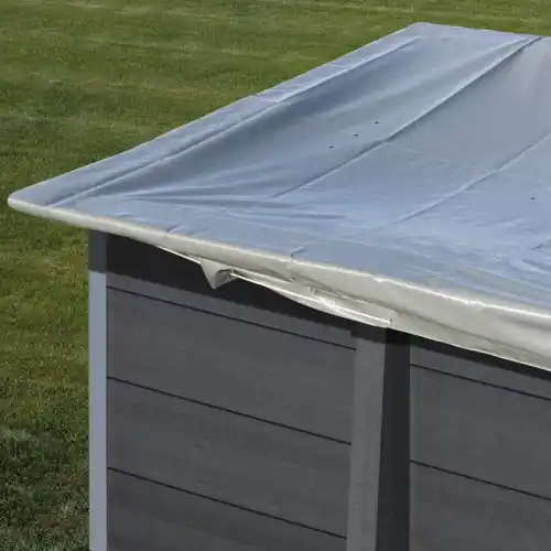 Super Prix Bâche hiver 580g/m² pour piscines composites rectangulaire 3,26m x 1,86m - GRE POOLS