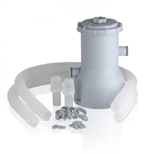 Paiement Sécurisé Filtre à cartouche pour piscines à volume d‘eau moyen-inférieur - blanc - 2000l/h - 35 W - GRE POOLS