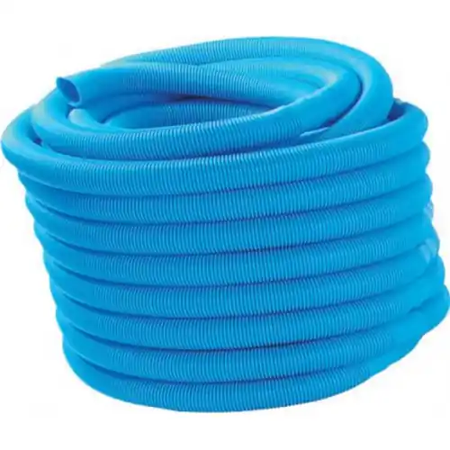 Tuyau de filtration flexible flottant annelé secable découpable de 36,5m - Ø32mm - bleu - GRE POOLS Soldes