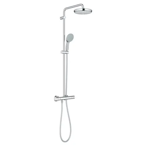 Haute Qualité Colonne de douche thermostatique chrome, Vitalio Start Clova, GROHE – GROHE