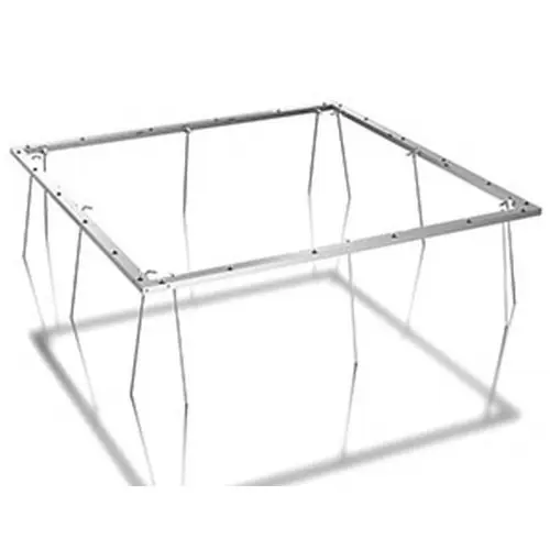 Cadre de sol avec seuil de porte pour l‘abri de jardin – taille S – 190×118 cm – Aluminium – Guardi Promotion Saisonnière