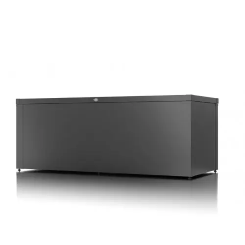 Affaire À Saisir Coffre de rangement polyvalent – taille L – Anthracite – 179×76,5×68,2 – acier – Guardi