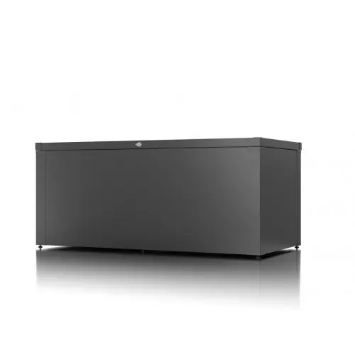 Vente Directe Coffre de rangement polyvalent – taille M – Anthracite – 159×76,5×68,2 – acier – Guardi