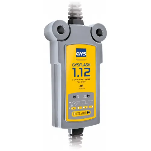 Commande En Gros Chargeur de batterie polyvalent GYS Gysflash 1.12, 12 V - GYS