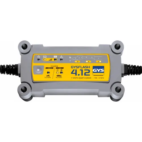 Must-Have Chargeur de batterie polyvalent GYS Gysflash 4.12, 12 V – GYS