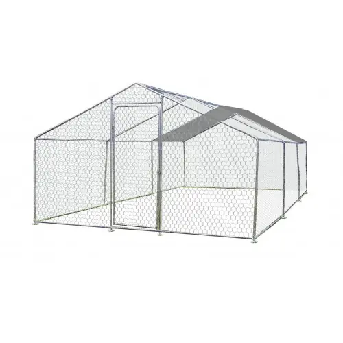 Meilleur Prix Enclos parc grillagé – 18 m² – Capacité 8 à 20 poules – HABRITA