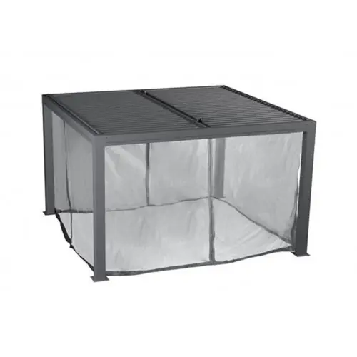 Offre Spéciale Kit rideau moustiquaire pour pergola bioclimatique PER 3630 BI - HABRITA