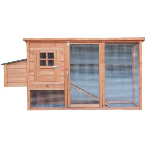 Promotion Saisonnière Poulailler PO2070 HABRITA - 1,50 m² - Idéal pour 3 à 4 poules - HABRITA