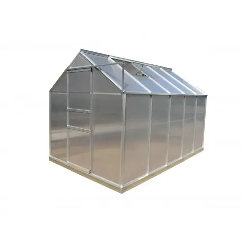 Achat Immédiat Serre de jardin en aluminium – 6,03 m² – Isolation et ventilation optimales – HABRITA