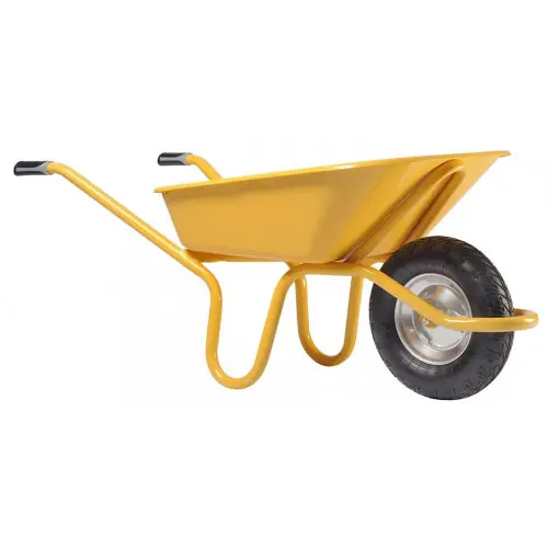 Brouette Expert 100L peinte roue gonflée - HAEMMERLIN Vente Directe
