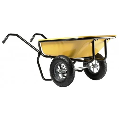 Brouette Expert Twin Excellium 160 peinte roue gonflée - HAEMMERLIN Vente Directe