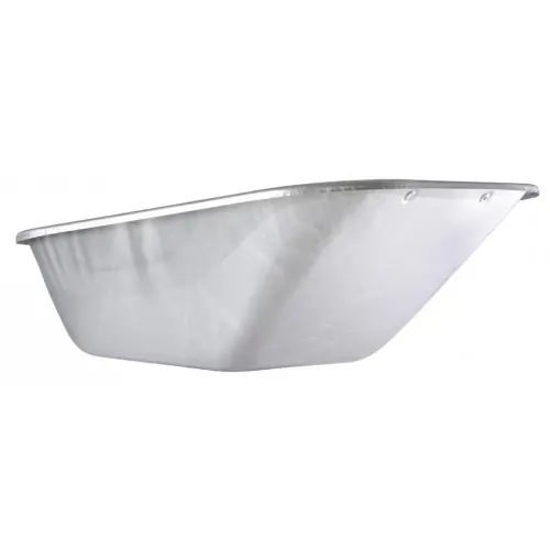 Must-Have Caisse galvanisée 230 L 6 trous – pour brouette Expert Cargo Twin Excellium 230 – HAEMMERLIN