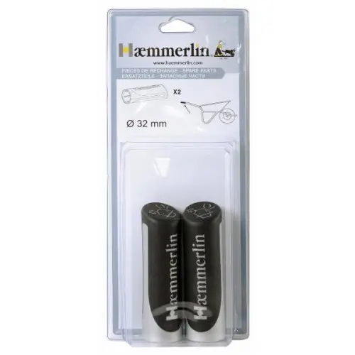 Paire de poignées bi-matières diam. 32 mm – HAEMMERLIN Commande En Gros