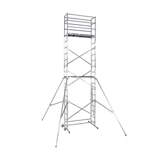 Echafaudage HobbyStep® H7 - 4 plans x 9 échelons - 6.50m - HAILO Jusqu'à Épuisement Des Stocks