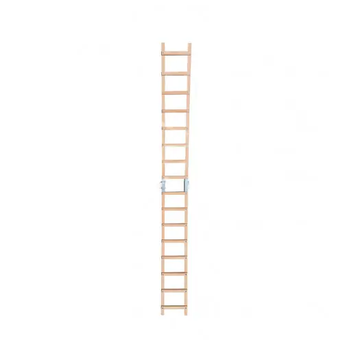 Super Prix Echelle plate de toit en bois pour couvreur Safety Roof - 2x2m - HAILO