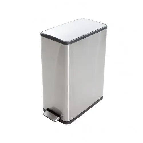 Poubelle de tri à pédale HAILO Profil – 2 bacs 20 Litres – 66 x 48 x 28 cm – HAILO Nouvel Arrivage
