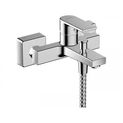 Mitigeur mecanique de baignoire chrome chrome, HANSGROHE Vernis shape - HANSGROHE Prix Bas