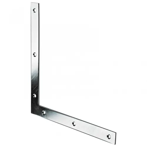 1 équerre d‘assemblage plate acier zingué HETTICH, l.220 mm – HETTICH Bon Marché