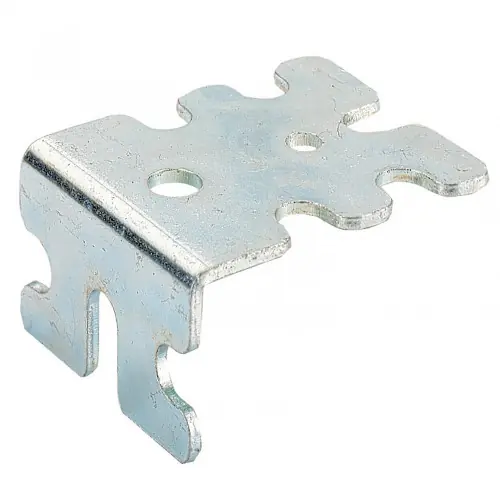 Authentique 1 équerre système 32 acier zingué HETTICH, l.50 mm – HETTICH