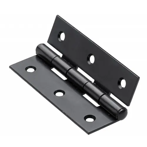Charnière en acier pour meuble, HETTICH, L.70 x l.40 mm, noir - HETTICH Prix Bas