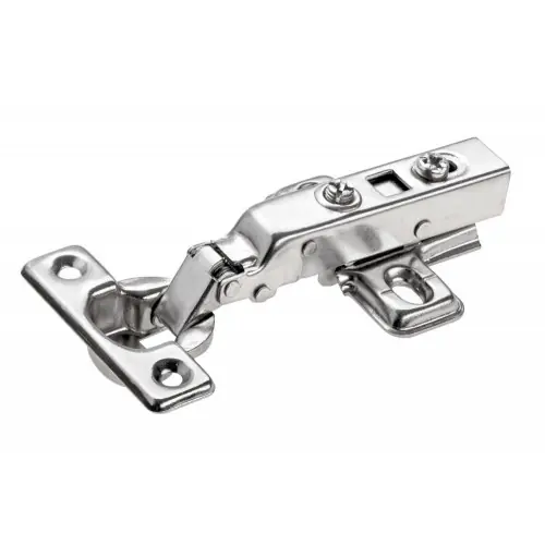 Charnière invisible acier pour meuble, applique entraxe 38 mm D.26 mm - HETTICH Haute Qualité