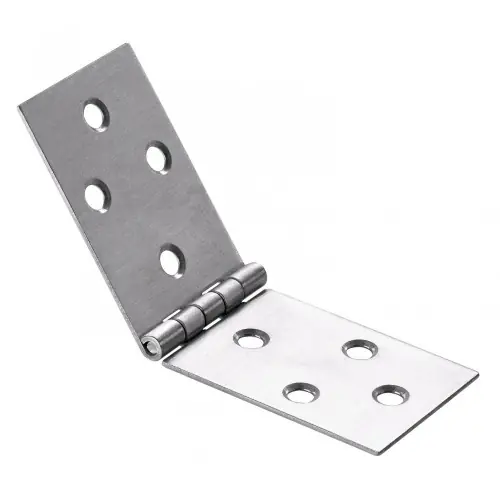 Meilleur Prix Charnière universelle inox pour meuble, L.40 x l.120 mm - HETTICH